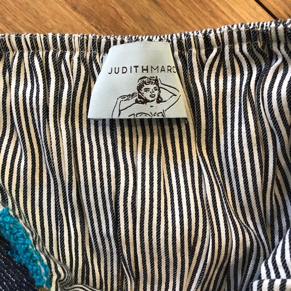 Judith March Pull On Strapless Dress Sz Small - Picture 4 of 4